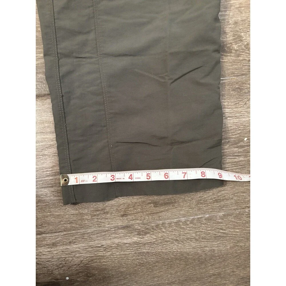 The North Face Pants Mens XL Convertible‎ Hiking Zipper To Shorts Belted Logo